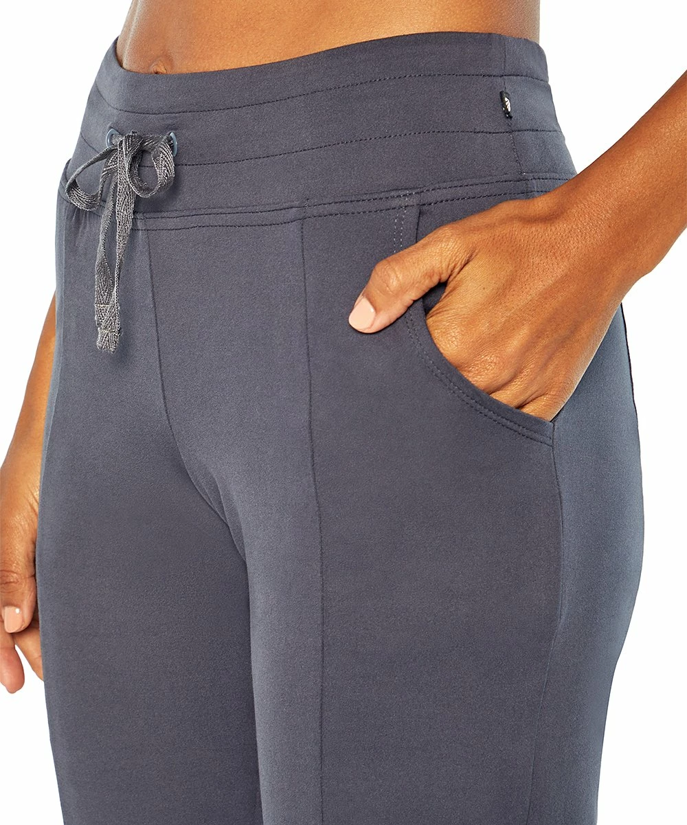 Marika | Ombré Blue Mona Straight-Leg Capri Pants - Women 4 Marika | Ombré Blue Mona Straight-Leg Capri Pants - Women - Image 2