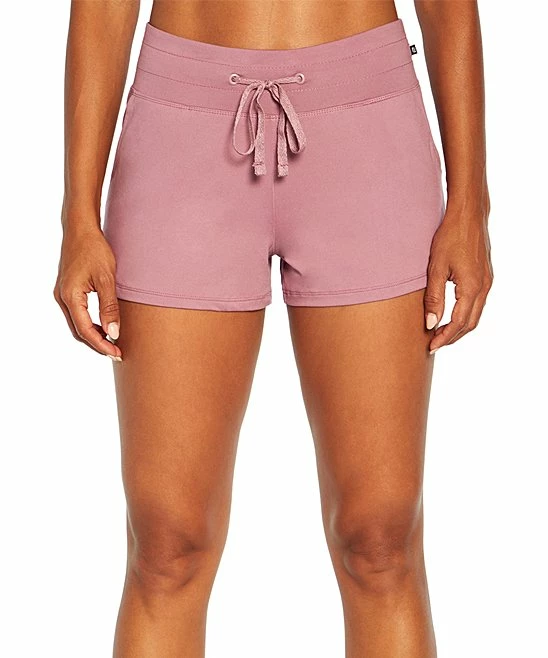 Marika | Dusky Orchid Mona Drawstring-Waist 3" Shorts - Women 5 Marika | Dusky Orchid Mona Drawstring-Waist 3" Shorts - Women - Image 3
