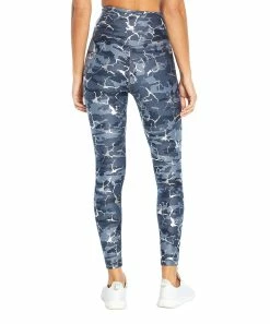 Marika | Ombré Blue Crackle Foil Zen Ankle 25" Leggings - Women -Outlet Marika Store zu106339920 alt 3 tm1654208891