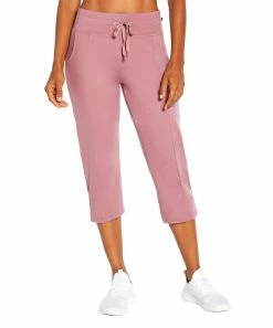 Marika | Dusky Orchid Mona Straight-Leg Pcoket 22'' Capri Pants - Women