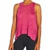 Marika | Festival Fuchsia Nora Flounced-Hem Hi-Low Tank - Women