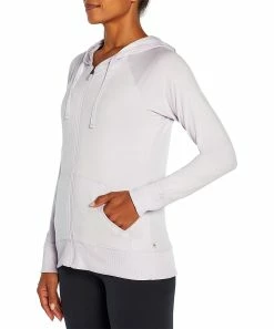 Marika | Purple Heather Mona Zip-Up Hoodie - Women