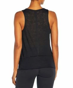 Marika | Black Nora Flounced-Hem Hi-Low Tank - Women -Outlet Marika Store zu106616165 alt 2 tm1655123604