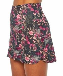 Marika | Blue & Pink Floral Leah Pocket Skort - Women -Outlet Marika Store zu107255816 alt 3 tm1657556283
