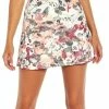 Marika | White & Red Multicolor Floral Leah Pocket Skort - Women -Outlet Marika Store zu107255864 main tm1657556283