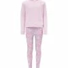 Marika | Coral Blush Hoodie & Lavender Swirl Leggings - Girls