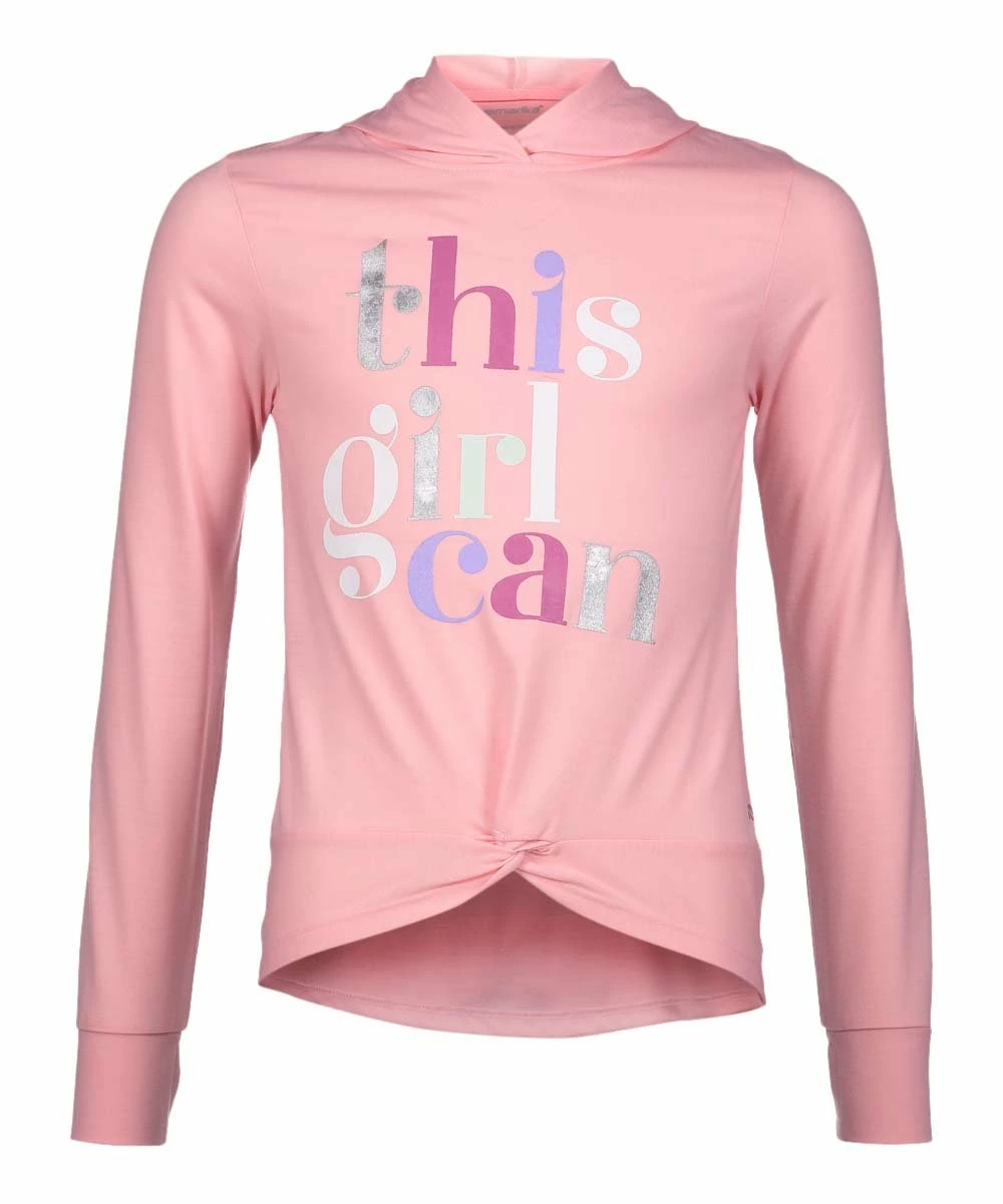 Marika | Coral Blush 'This Girl Can' Hoodie - Girls 3 Marika | Coral Blush 'This Girl Can' Hoodie - Girls