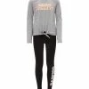 Marika | Heather Gray 'Believe Achieve' Top & Black 'Believe' Leggings - Girls -Outlet Marika Store zu107793481 main tm1661191749