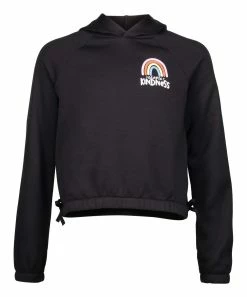 Marika | Black 'Choose Kindness' Hoodie - Girls