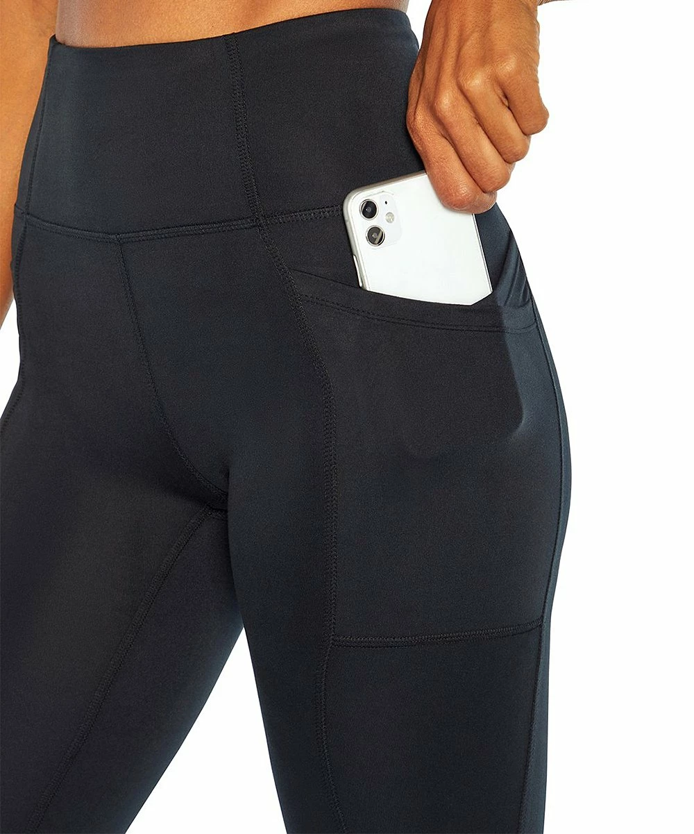 Marika | Black Abigail Pocket 22'' Capri Leggings - Women 4 Marika | Black Abigail Pocket 22'' Capri Leggings - Women - Image 2