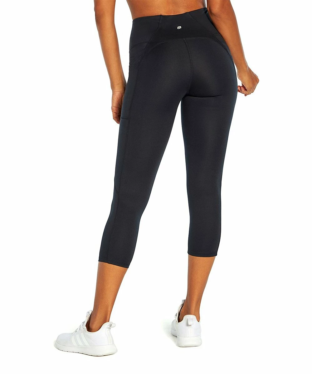 Marika | Black Abigail Pocket 22'' Capri Leggings - Women 7 Marika | Black Abigail Pocket 22'' Capri Leggings - Women - Image 5