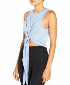 Marika | Lavender Luster Tiffany Tie-Front Tank - Women -Outlet Marika Store zu107921130 alt 3 tm1659701271