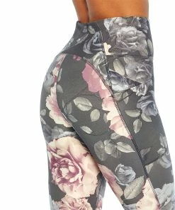 Marika | Ombré Blue Country Floral Abigail Pocket 22'' Capri Leggings - Women -Outlet Marika Store zu107926553 alt 2 tm1659701271