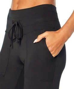 Marika | Black Madison Pocket 27'' Jogger Leggings - Women -Outlet Marika Store zu108521969 alt 1 tm1663608506