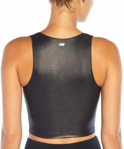 Marika | Black Glossy Lina Longline Sports Bra -Outlet Marika Store zu109190896 alt 2 tm1665689044