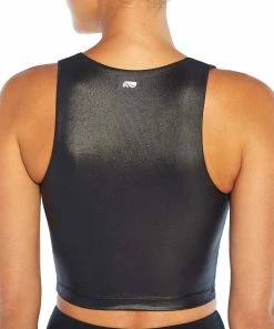 Marika | Black Glossy Lina Longline Sports Bra -Outlet Marika Store zu109190896 alt 3 tm1665689044