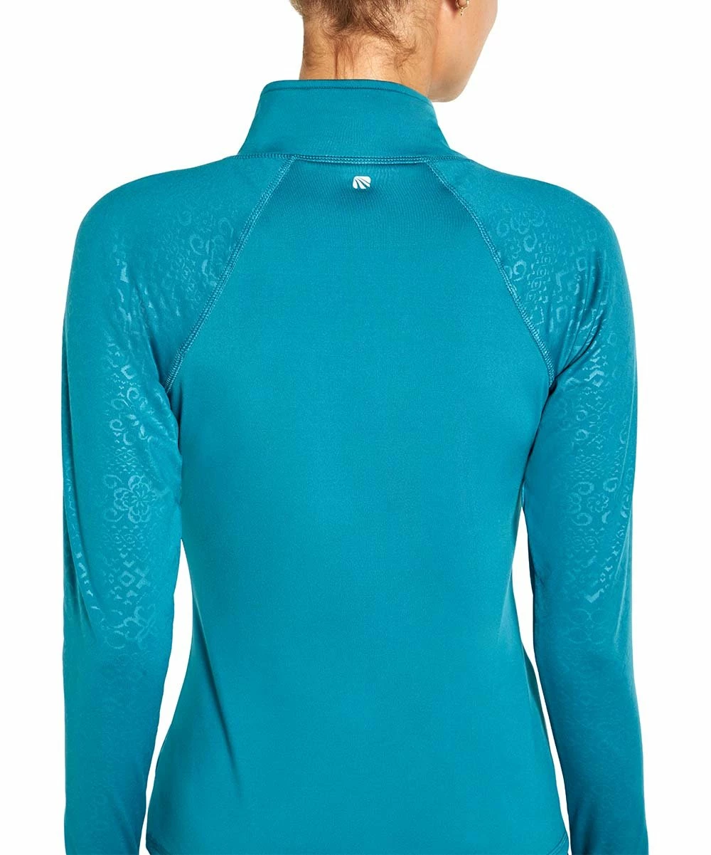 Marika | Dragonfly Blue Gaia Thumbhole Raglan Pullover - Women 5 Marika | Dragonfly Blue Gaia Thumbhole Raglan Pullover - Women - Image 3