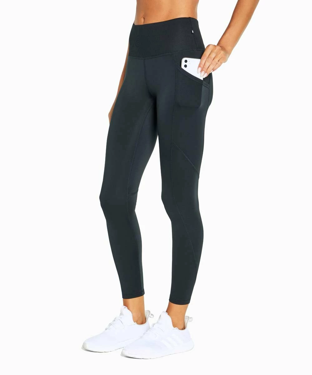 Marika | Black Sasha Tek Pocket Fleece High-Waist 27'' Leggings - Women 3 Marika | Black Sasha Tek Pocket Fleece High-Waist 27'' Leggings - Women