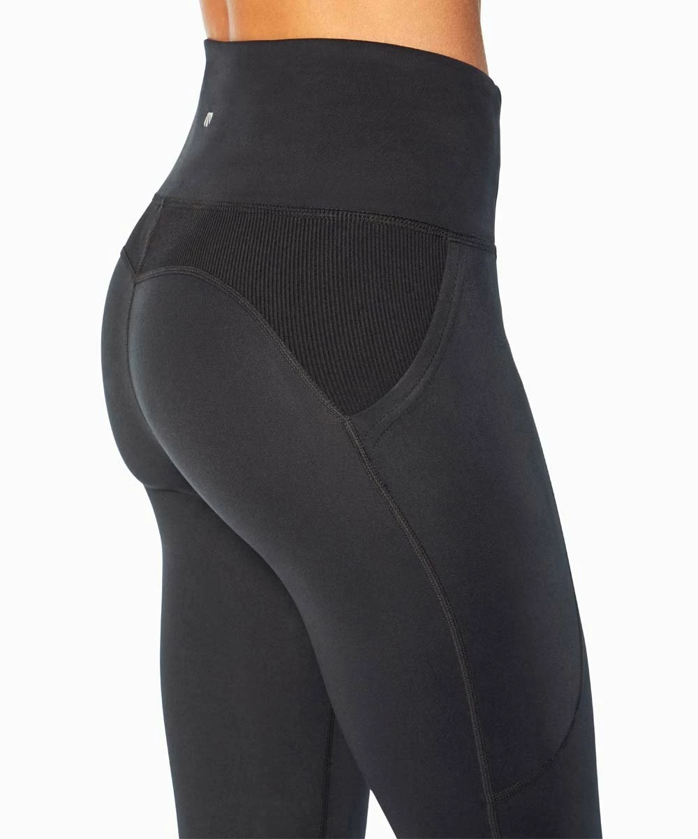 Marika | 27'' Black Aja Pocket Leggings - Women 4 Marika | 27'' Black Aja Pocket Leggings - Women - Image 2
