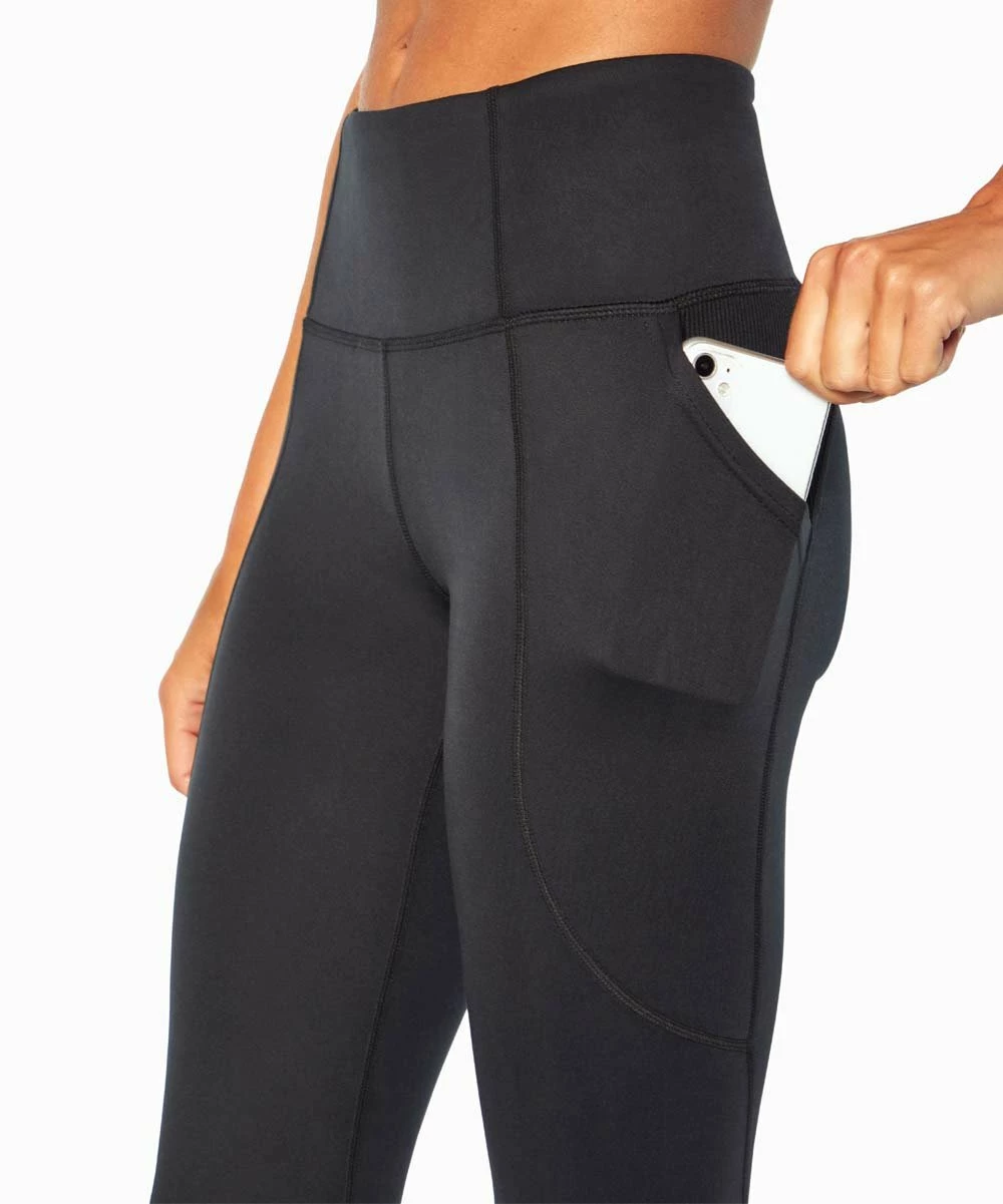 Marika | 27'' Black Aja Pocket Leggings - Women 5 Marika | 27'' Black Aja Pocket Leggings - Women - Image 3
