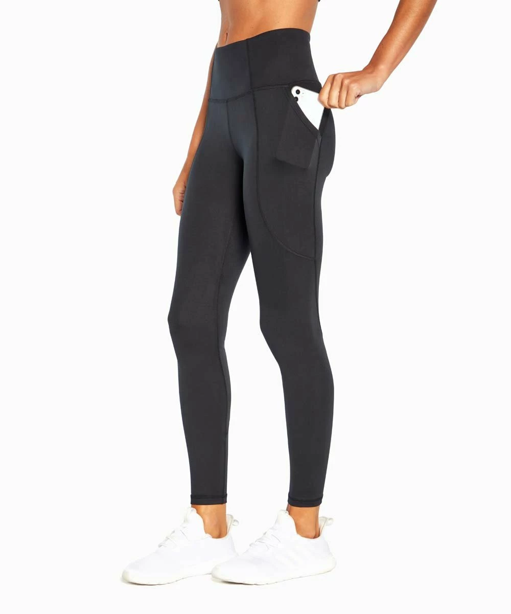 Marika | 27'' Black Aja Pocket Leggings - Women 3 Marika | 27'' Black Aja Pocket Leggings - Women