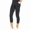 Marika | Black Jenna Pocket 22'' Capri Leggings - Plus