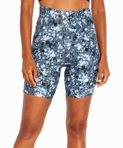 Marika | Blue Splatter Luna Pocket 3'' Bike Shorts - Plus -Outlet Marika Store zu109597300 alt 2 tm1665689044