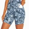 Marika | Blue Splatter Luna Pocket 3'' Bike Shorts - Plus 1 Marika | Blue Splatter Luna Pocket 3'' Bike Shorts - Plus -Outlet Marika Store zu109597300 main tm1665689044