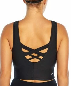 Marika | Black & Gold Shimmer Carter Longline Sports Bra 7 Marika | Black & Gold Shimmer Carter Longline Sports Bra -Outlet Marika Store zu109597320 alt 1 tm1665689044