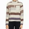 Marika | Cannoli Cream Stripe Alpine Arden Quarter-Zip Pullover - Women -Outlet Marika Store zu109694637 main tm1667564212