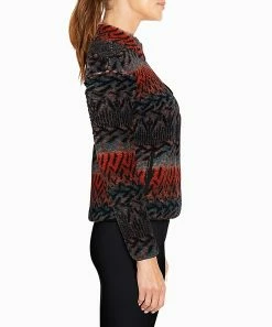 Marika | Bruschetta Sierra Abstract Arden Quarter-Zip Pullover - Women -Outlet Marika Store zu109704008 alt 2 tm1673031175