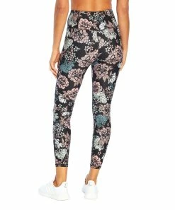 Marika | Black & Mauve Floral High-Rise 25'' Leggings - Women -Outlet Marika Store zu109730232 alt 3 tm1666114371