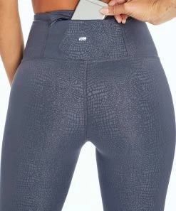 Marika | Blue Snake-Print High-Waist Leggings - Women -Outlet Marika Store zu109733306 alt 4 tm1666114371