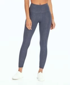 Marika | Blue Snake-Print High-Waist Leggings - Women