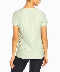 Marika | Heather Aqua Gray Classic Active Tee - Women -Outlet Marika Store zu110025631 alt 1 tm1666961609