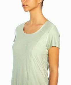 Marika | Heather Aqua Gray Classic Active Tee - Women -Outlet Marika Store zu110025631 alt 2 tm1666961609