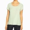 Marika | Heather Aqua Gray Classic Active Tee - Women