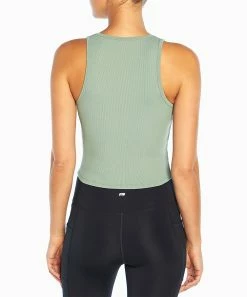 Marika | Chinois Green Button-Front Milly Crop Tank - Women -Outlet Marika Store zu110025635 alt 3 tm1666961609