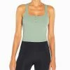 Marika | Chinois Green Button-Front Milly Crop Tank - Women -Outlet Marika Store zu110025635 main tm1666961609