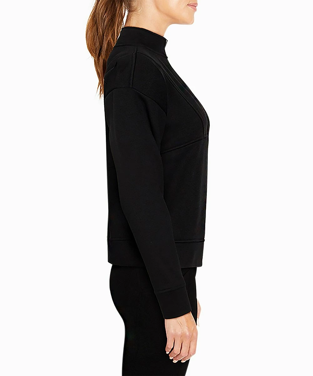Marika | Black Liz Quarter-Zip Pullover - Women 4 Marika | Black Liz Quarter-Zip Pullover - Women - Image 2
