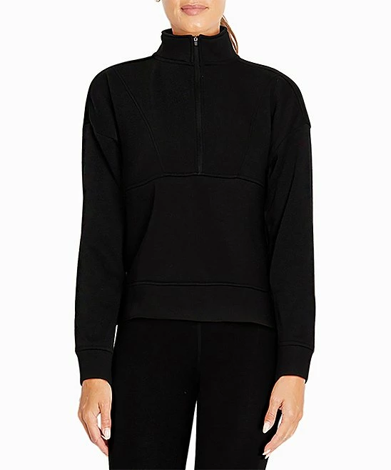 Marika | Black Liz Quarter-Zip Pullover - Women 3 Marika | Black Liz Quarter-Zip Pullover - Women