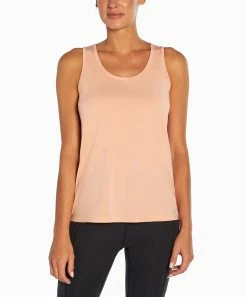 Marika | Dusty Pink Mesh-Back Eve Tank - Women -Outlet Marika Store zu111712172 alt 3 tm1673031175