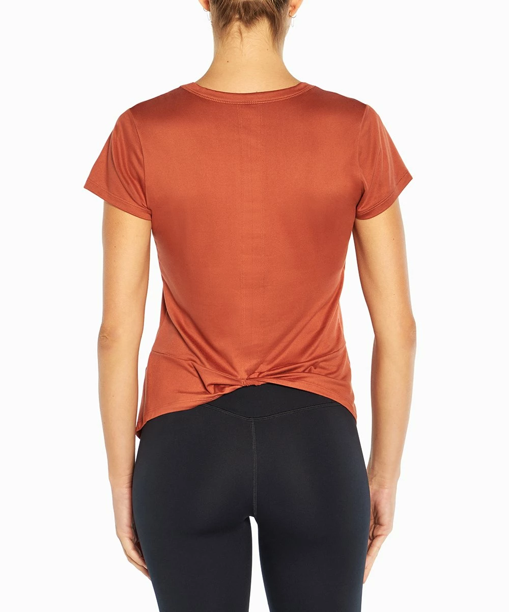 Marika | Chutney Twist-Back Scoop Neck Camila Tee - Women 4 Marika | Chutney Twist-Back Scoop Neck Camila Tee - Women - Image 2