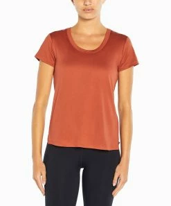Marika | Chutney Twist-Back Scoop Neck Camila Tee - Women