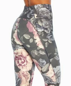 Marika | Ombré Blue & Pink Country Floral Abigail Capri Leggings - Plus -Outlet Marika Store zu111712263 alt 4 tm1673031175