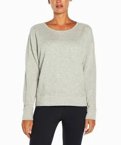 Marika | Heather Gray Valentina Crewneck Pullover - Plus