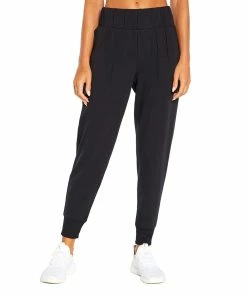 Marika | Black Pocket Palmer Joggers - Women