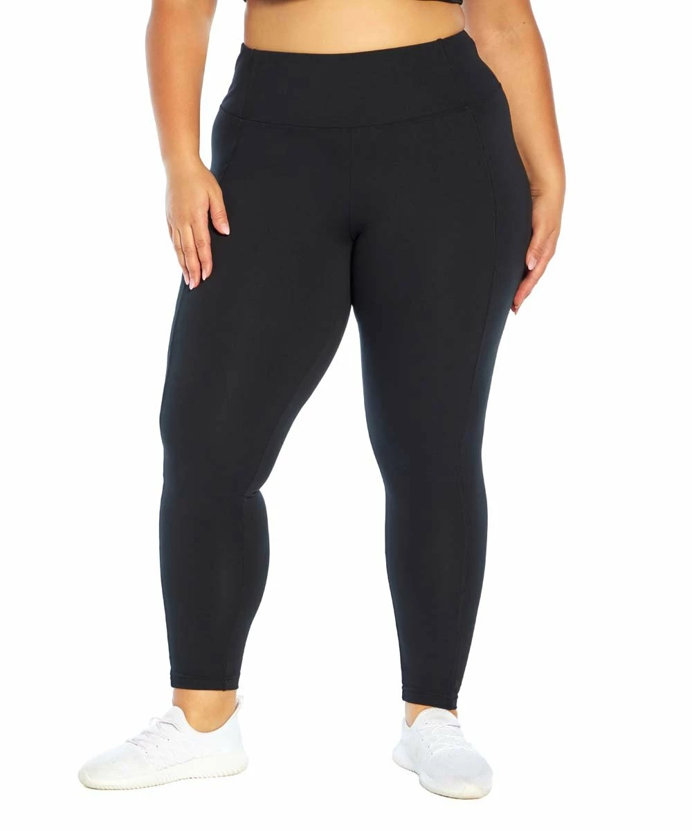 Marika | Black 27'' High-Rise Tummy-Control Leggings - Plus 3 Marika | Black 27'' High-Rise Tummy-Control Leggings - Plus