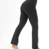 Marika | Heather Charcoal 29'' Tummy-Control High-Waist Bootcut Flared Leggings - Women -Outlet Marika Store zu52402907 alt 1 tm1510166188