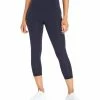 Marika | Midnight Blue 22'' High-Waist Tummy Control Crop Leggings - Women -Outlet Marika Store zu58854692 main tm1657557088